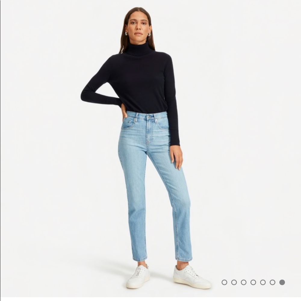 New Everlane Cheeky High Rise 26 in Sky Blue